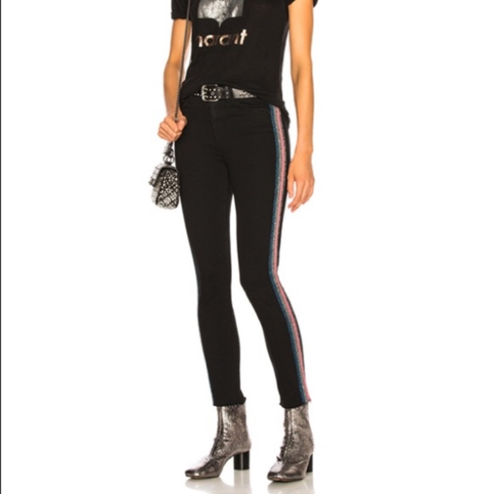 Mother Jeans. Looker. High waisted